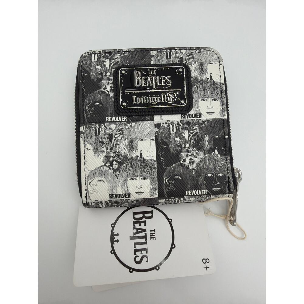 Loungefly The Beatles Revolver Zip Around Wallet NWT